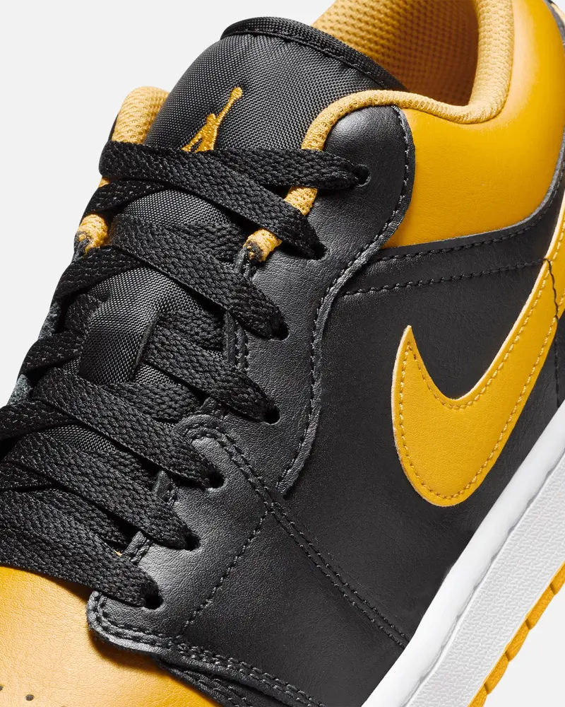 Jordan Air Jordan 1 Low Black/Yellow 6