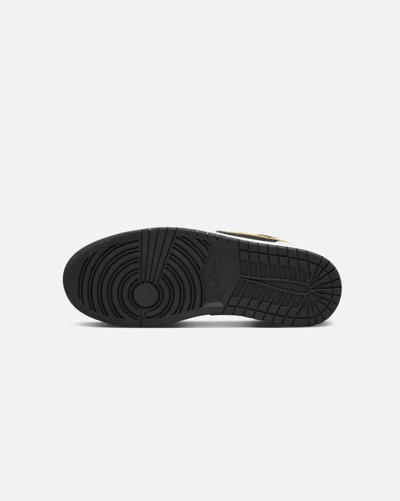 Jordan Air Jordan 1 Low "Gold Swoosh" White/Metallic 5