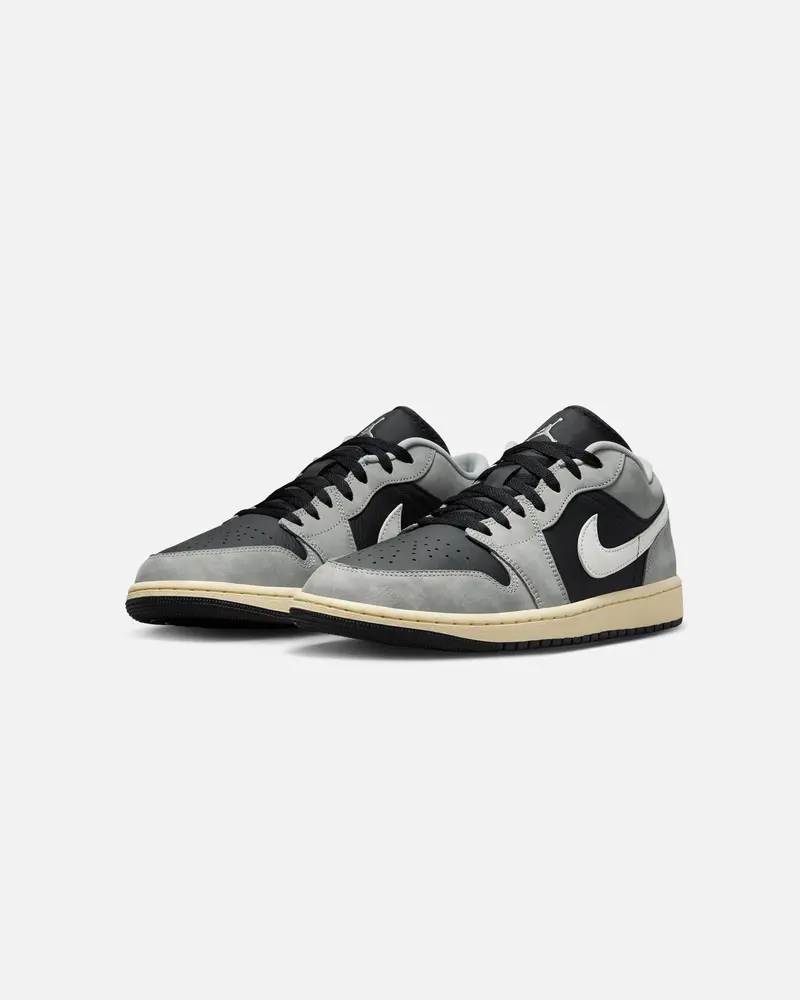 Jordan Air Jordan 1 Low Se "Smoke Grey" Lt Smoke Grey/Black-Sail 2