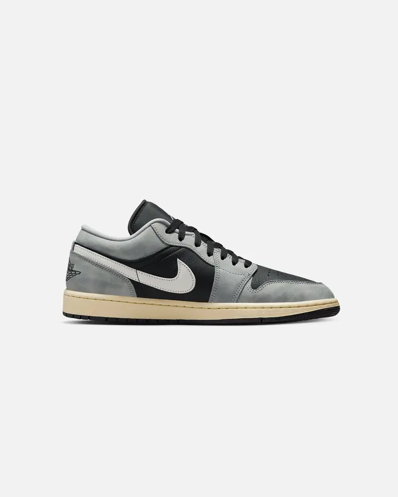 Jordan Air Jordan 1 Low Se "Smoke Grey" Lt Smoke Grey/Black-Sail 4