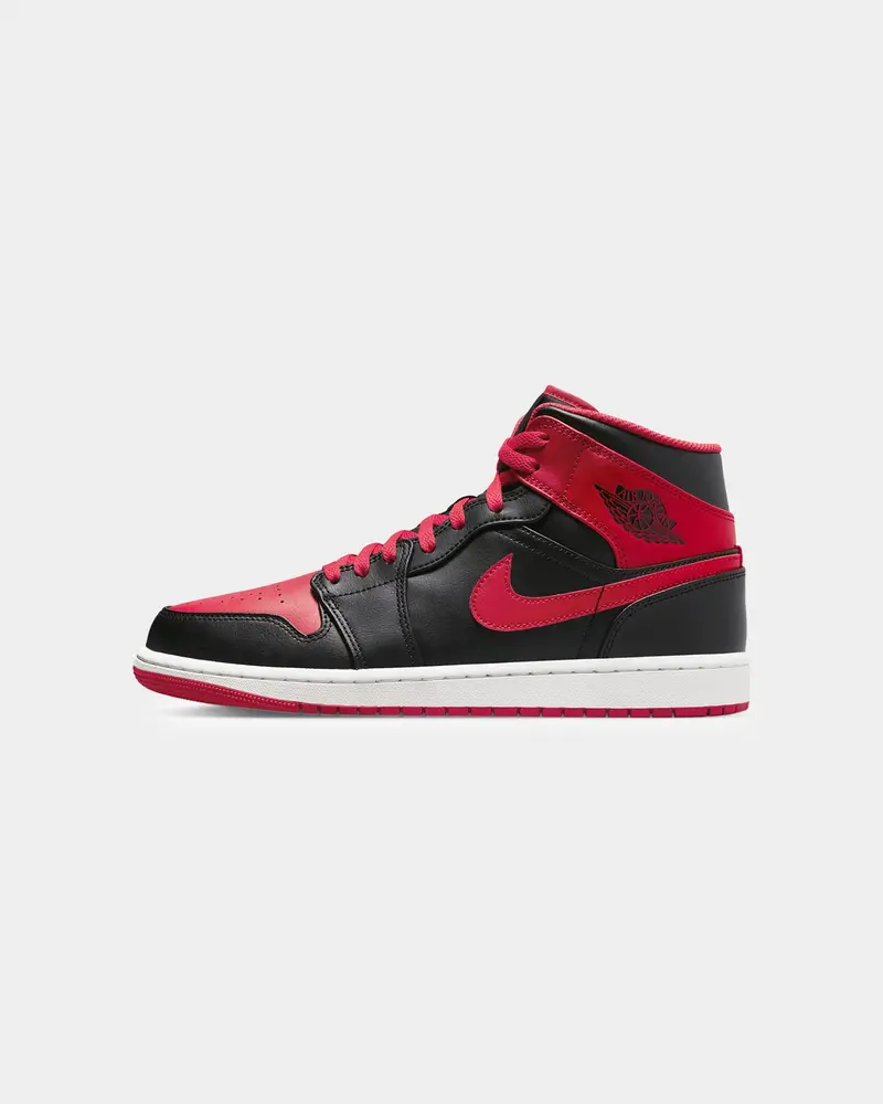 Jordan Air Jordan 1 Mid "Alternate Bred" Black/Fire Red 1