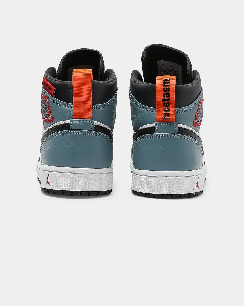 Jordan Air Jordan 1 Mid Se Fearless White/Black/Teal 3