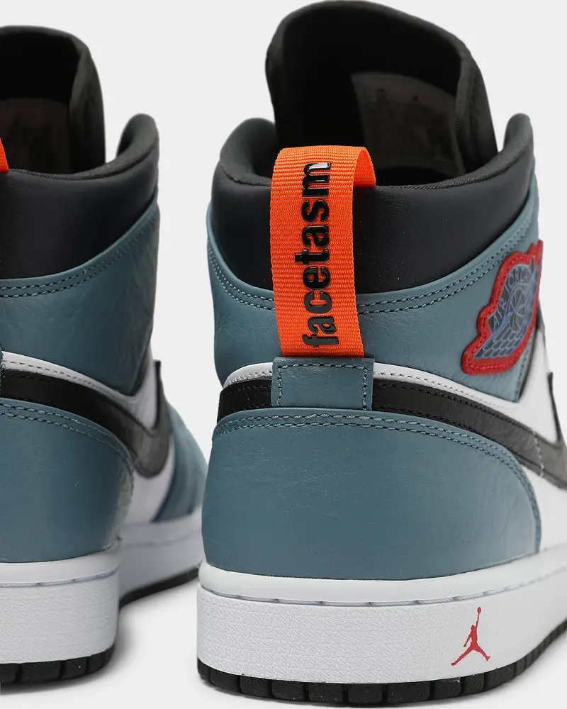 Jordan Air Jordan 1 Mid Se Fearless White/Black/Teal 8