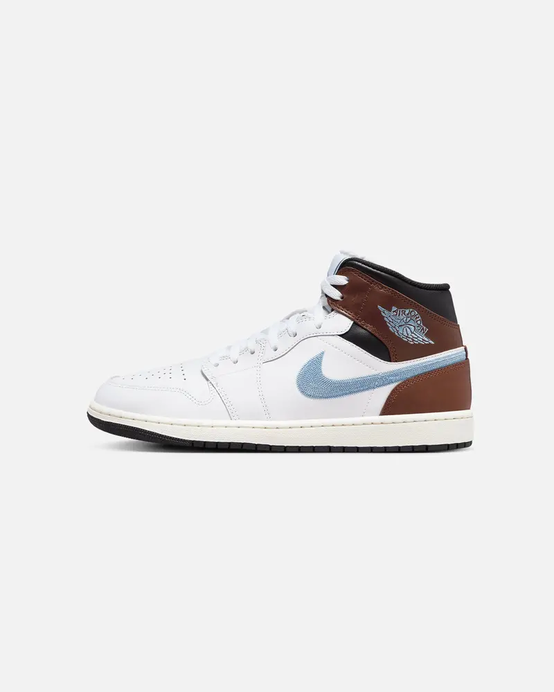 Jordan Air Jordan 1 Mid Se V2 White/Blue Grey 1