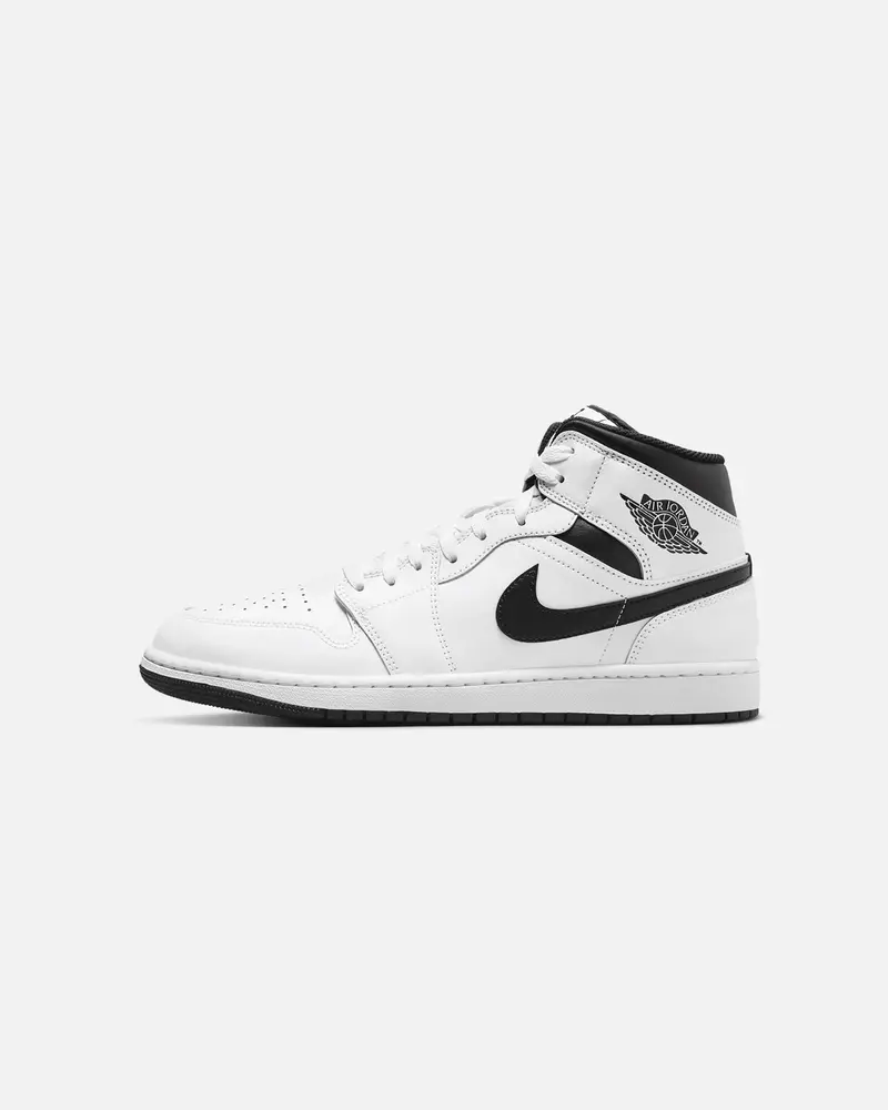 Jordan Air Jordan 1 Mid White/Black 1