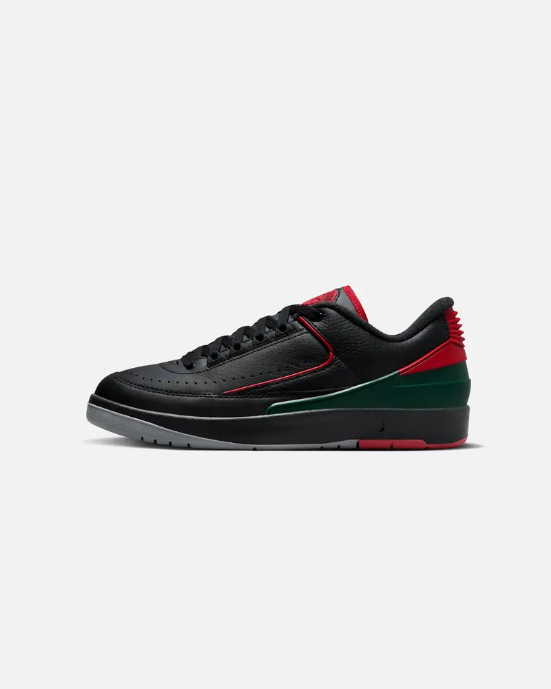 Jordan Air Jordan 2 Retro Low "Christmas" Black/Fire Red 1