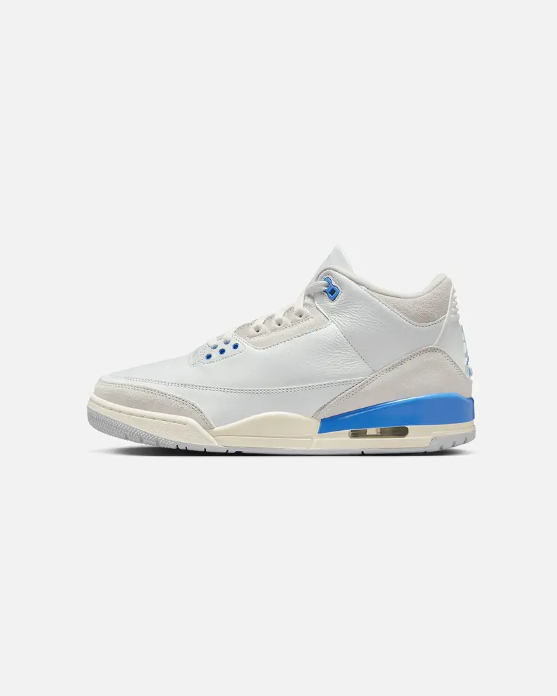 Jordan Air Jordan 3 Retro "Lucky Shorts" Summit White/Hydrogen Blue 1