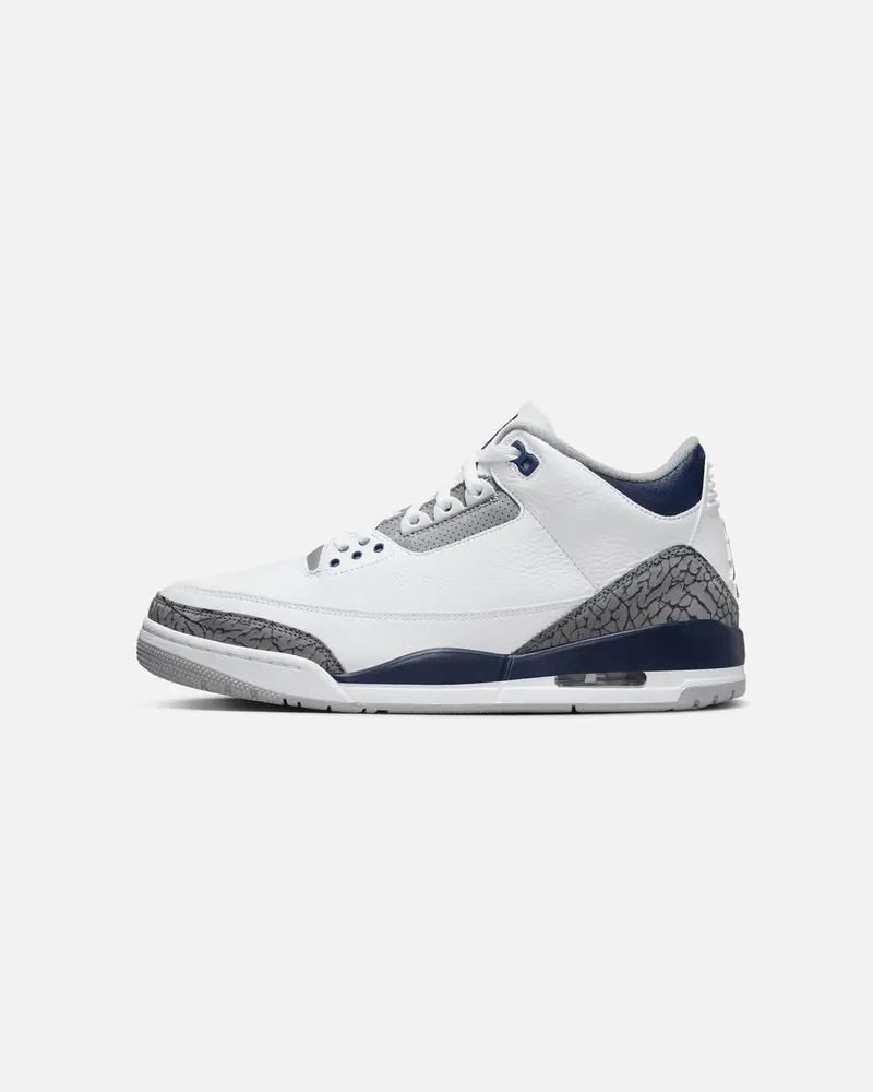 Jordan Air Jordan 3 Retro White/Midnight 1