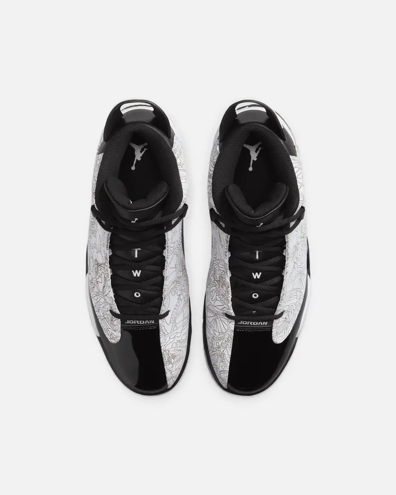 Jordan Air Jordan Dub Zero White/Black 7