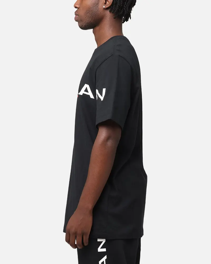 Jordan Air Stretch Crewneck T-Shirt Black/White 5