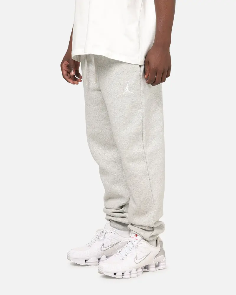 Jordan Brooklyn Fleece Pants Grey Heather/White 1