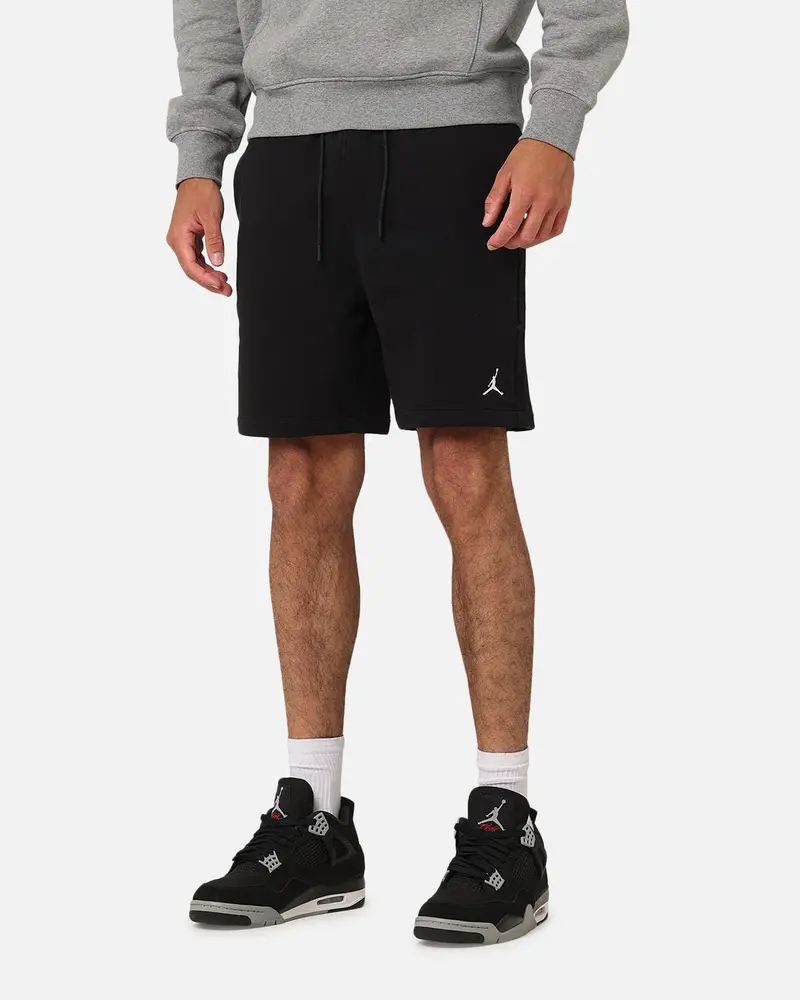 Jordan Brooklyn Fleece Shorts Black/White 1