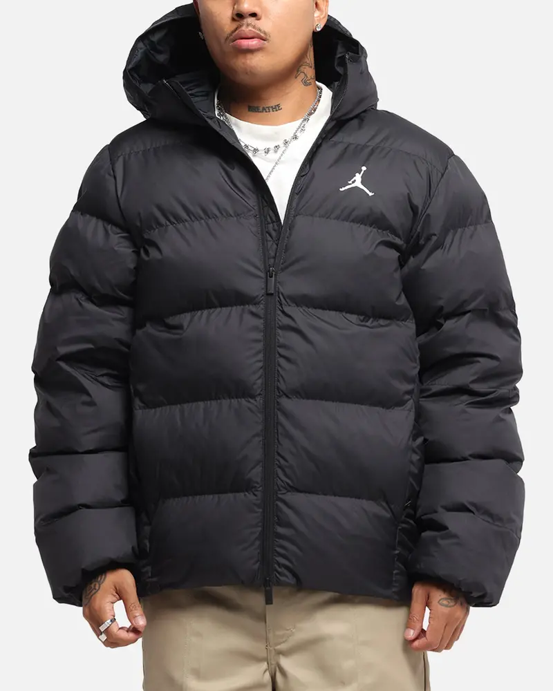 Jordan Brooklyn Puffer Jacket Black 1
