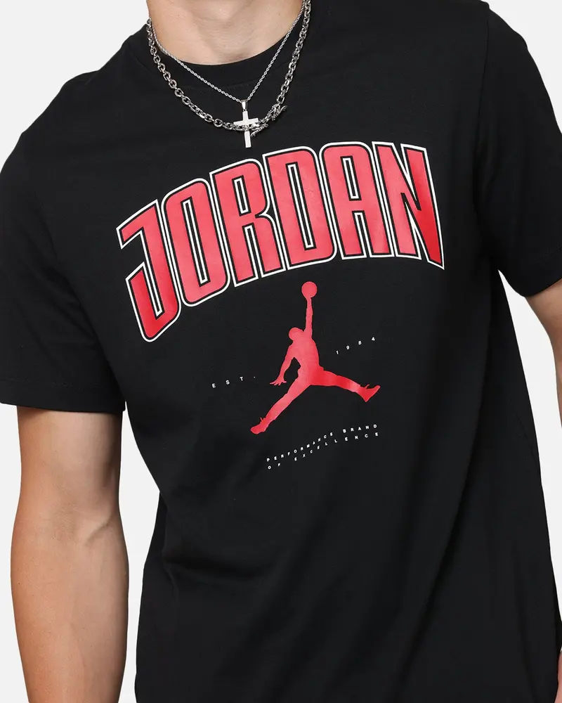Jordan City 88 Crewneck T-Shirt Gym Red/Black 6