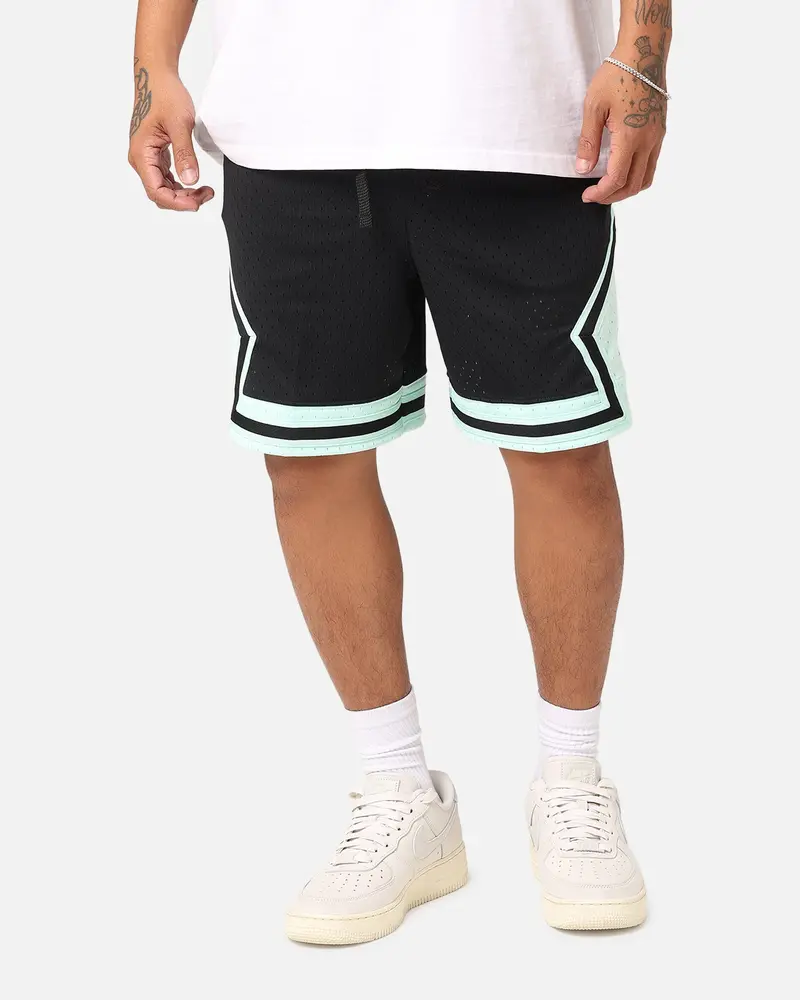 Jordan Dri-Fit Sport Diamond Shorts Black/Mint 1