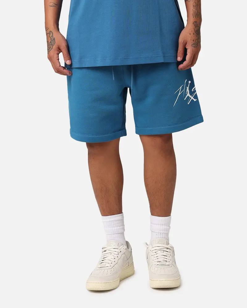 Jordan Essential Brooklyn Fleece Harbour Shorts Industrial Blue 1