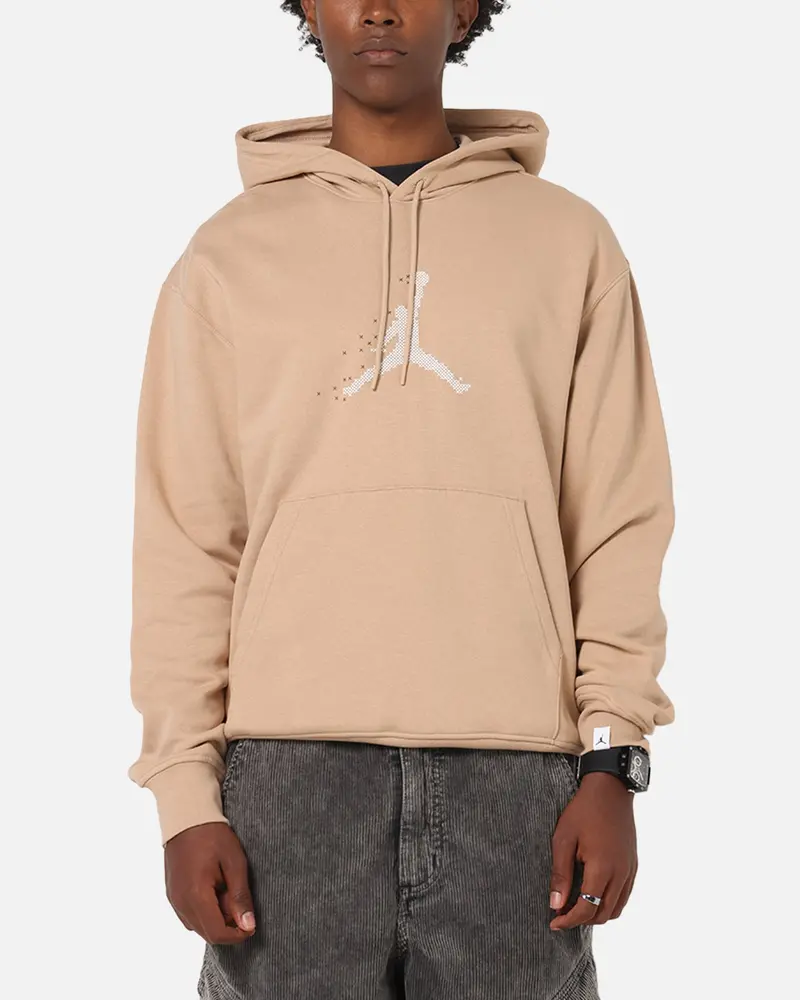 Jordan Essential Fleece Pullover Hoodie Hemp/Sail 1