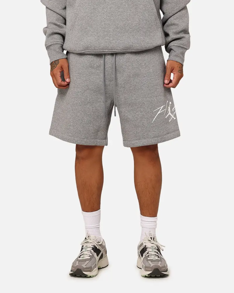 Jordan Essentials Brooklyn Fleece Harbour Shorts Carbon Heather 1