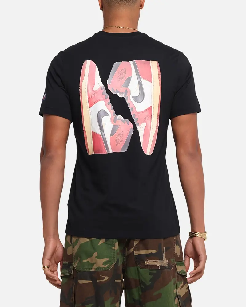 Jordan Flight Essentials Aj1 T-Shirt Black/Sail 1