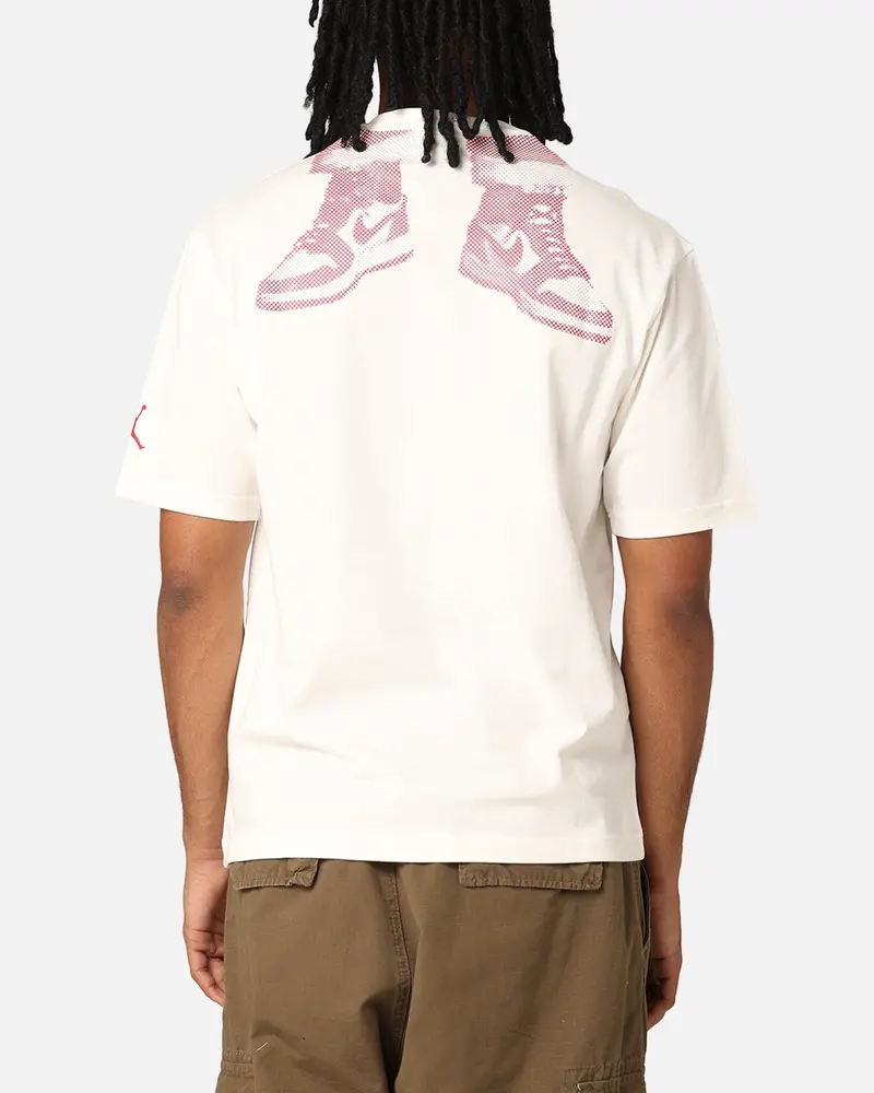 Jordan Flight Essentials Holiday Crew T-Shirt Sail 1
