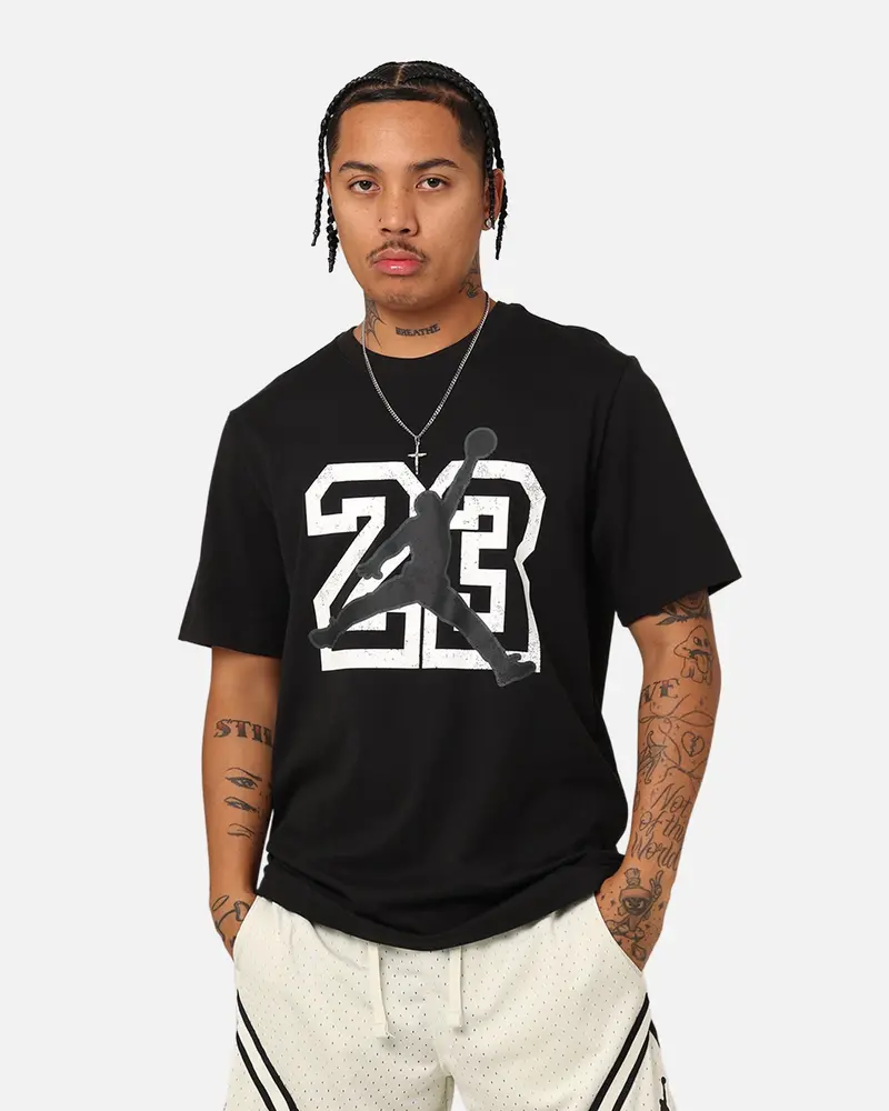 Jordan Flight Essentials T-Shirt Black/White 1