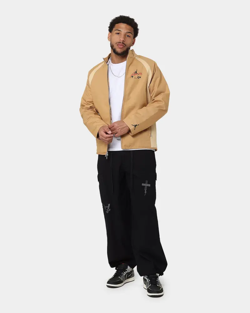 Jordan Flight Heritage Warmup Jacket Elemental Gold 2