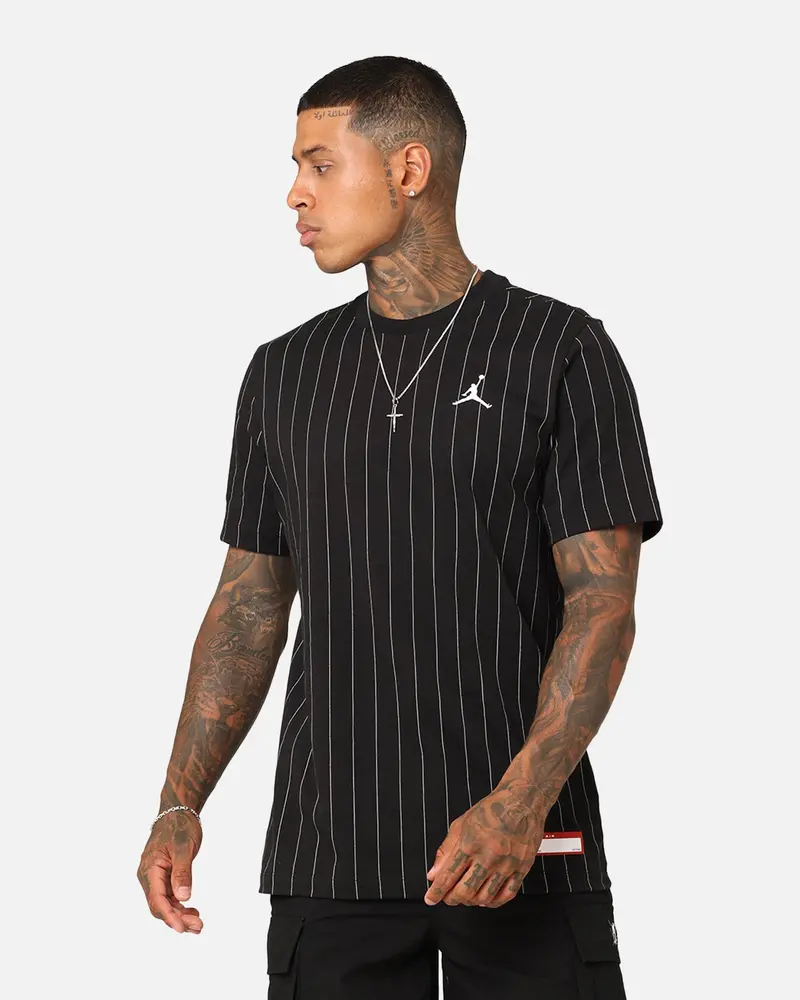 Jordan Flight Mvp Crew T-Shirt Black/White 1