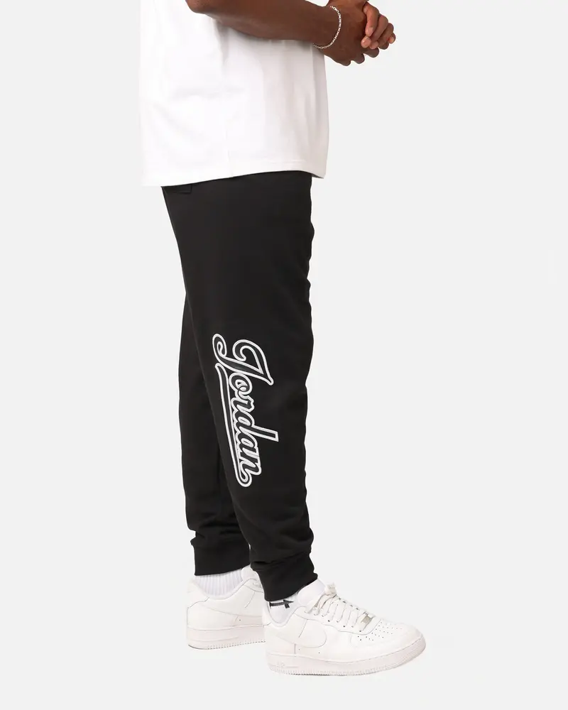 Jordan Flight Mvp Lightweight Fleece Pants Black/White 4