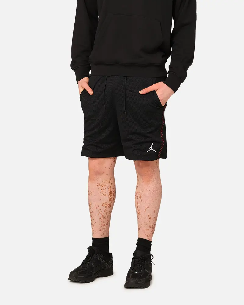 Jordan Flight Mvp Mesh Shorts Black/Dune Red 1