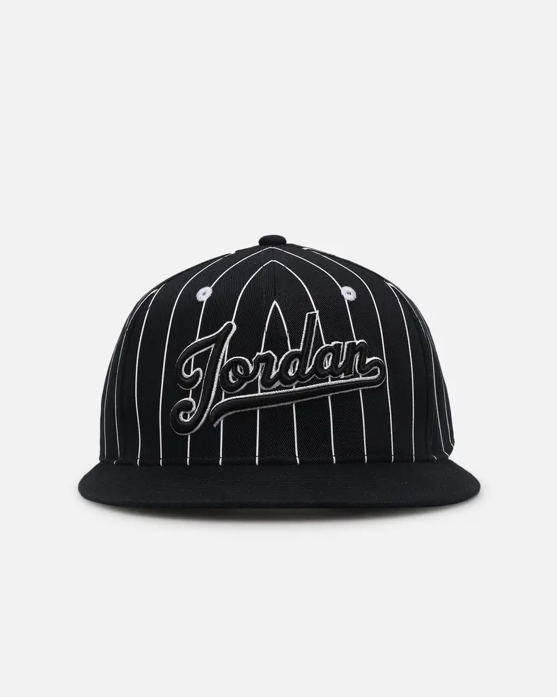 Jordan Flight Mvp Pro Snapback Black/Black/White 1