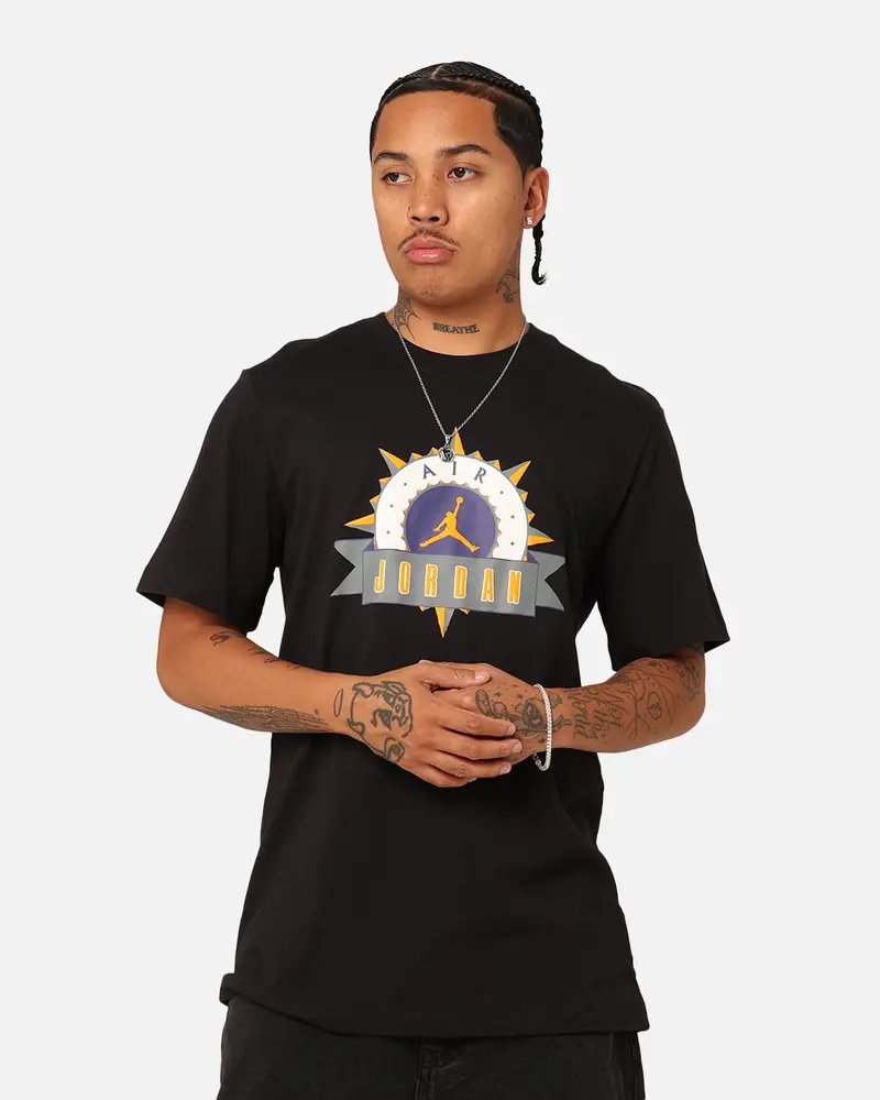 Jordan Flight Mvp T-Shirt Black/Sky J Purple 1