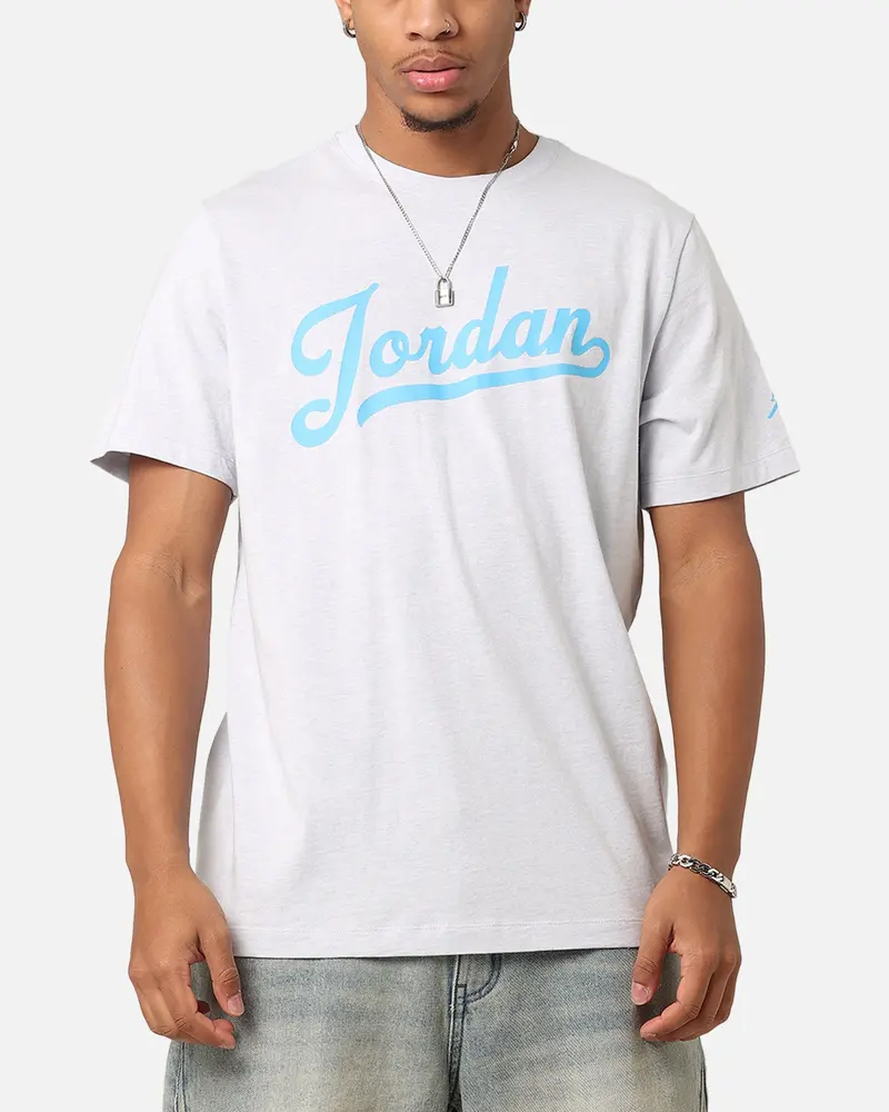 Jordan Flight Mvp T-Shirt Pure Platinum/Dk Powder Blue 1
