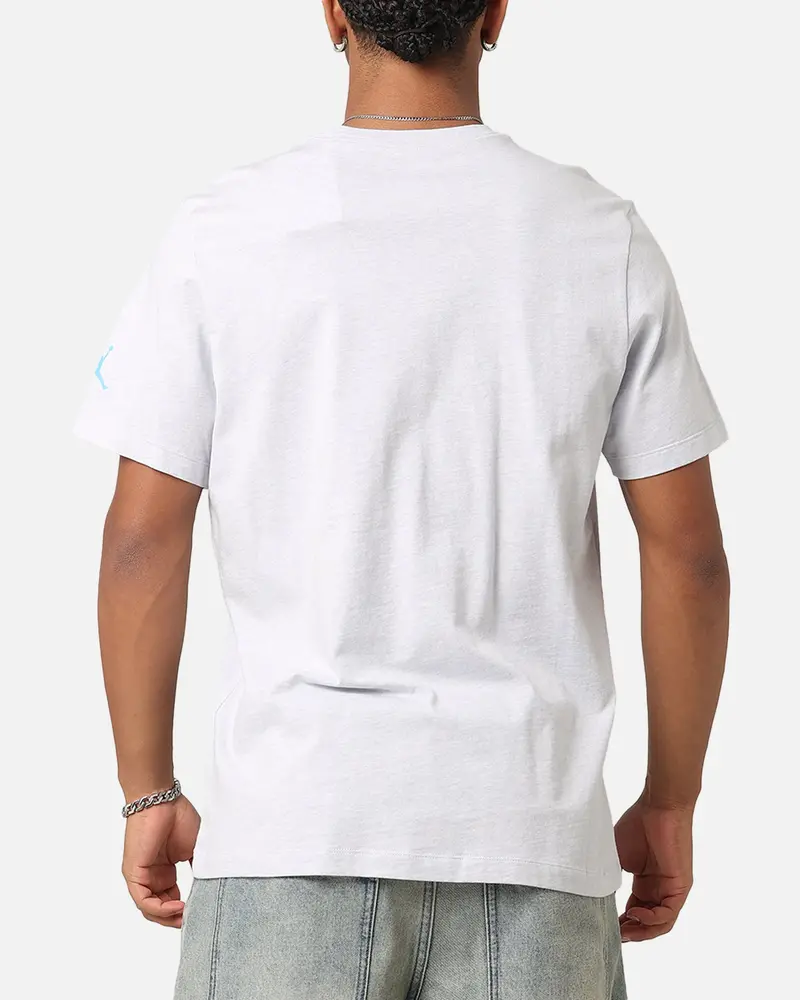 Jordan Flight Mvp T-Shirt Pure Platinum/Dk Powder Blue 3