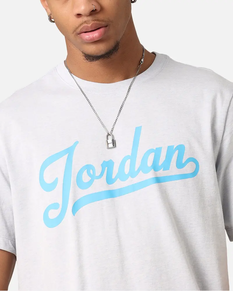 Jordan Flight Mvp T-Shirt Pure Platinum/Dk Powder Blue 6