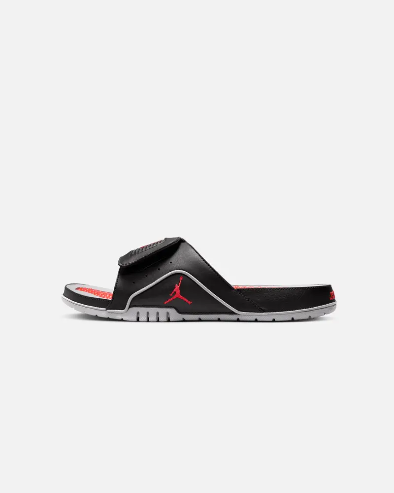Jordan Hydro 4 Retro Black/Fire Red 1