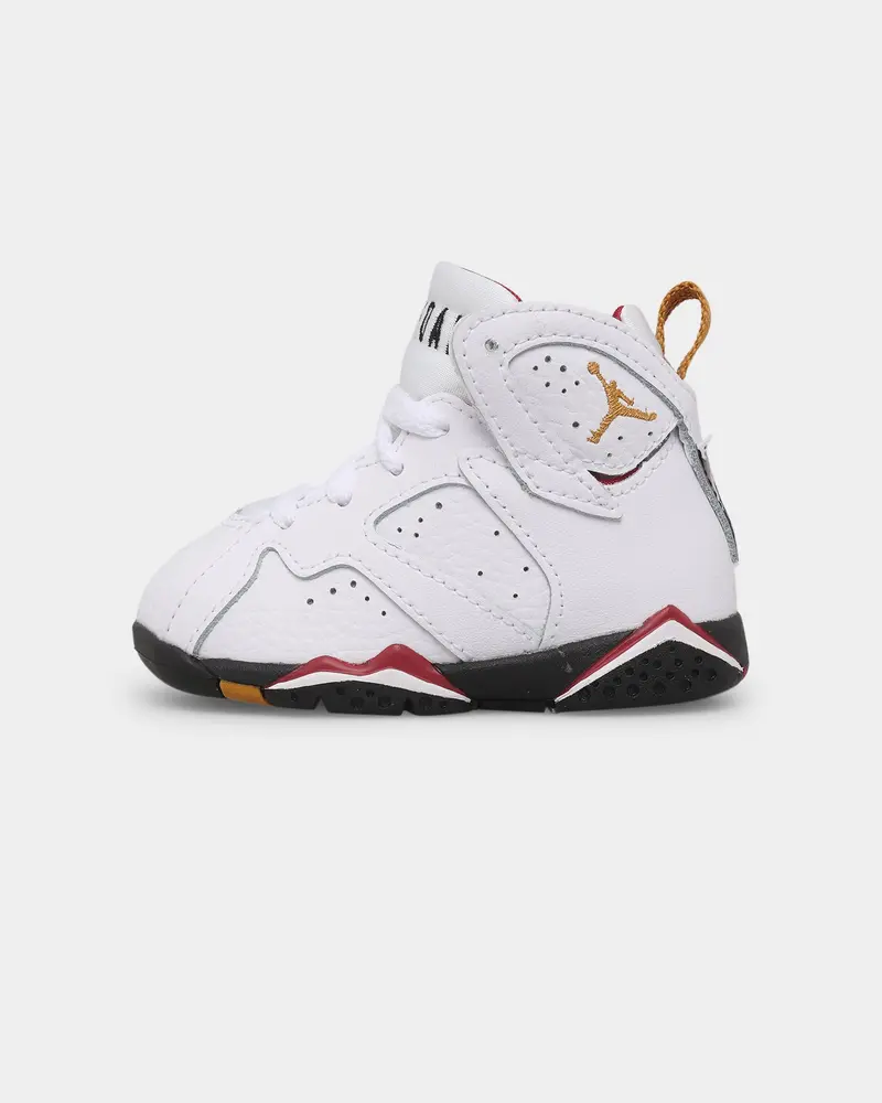 Jordan Infants' Jordan 7 Retro (Td) "Citrus" White/Black-Cardinal Red-Chutney 1