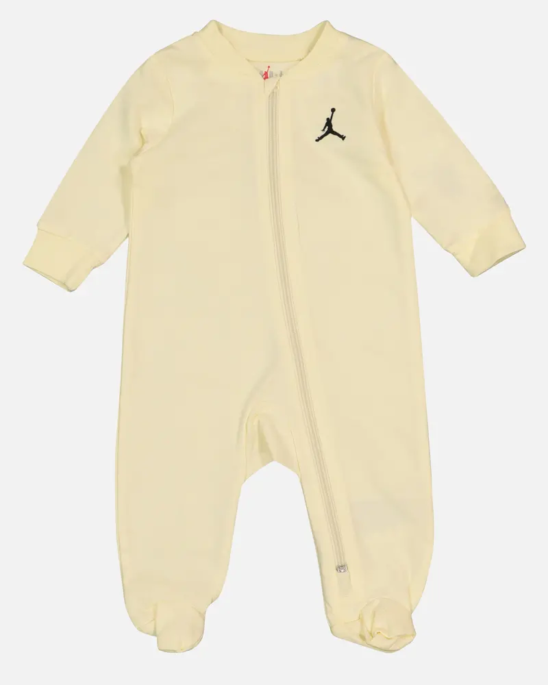 Jordan Infants' Jumpman Footed Coverall Coconut Milk 1
