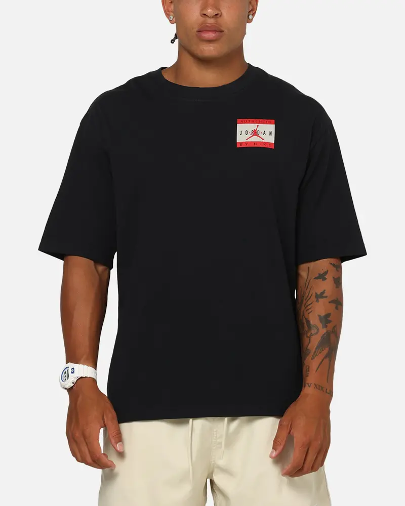 Jordan Jumpman Brand Authentic T-Shirt Black/University Red 2