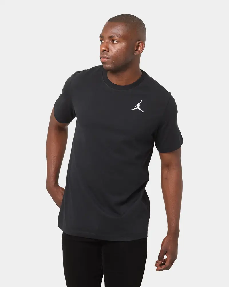 Jordan Jumpman Short Sleeve T-Shirt Dark Black/White 1