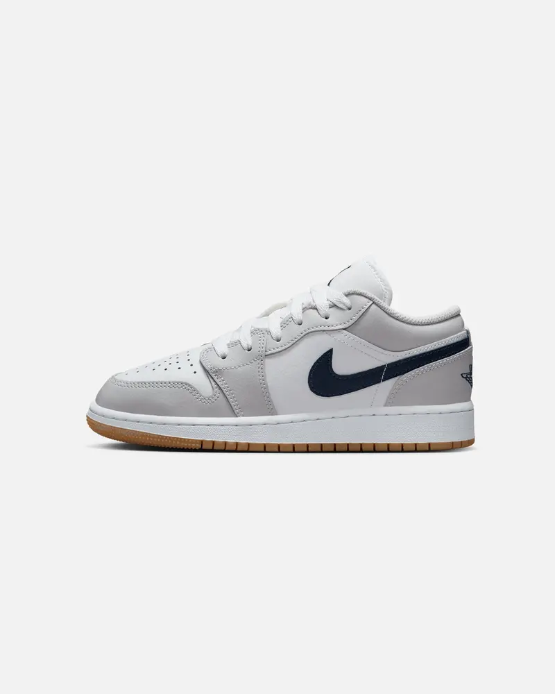 Jordan Kids' Air Jordan 1 Low (Gs) White/Navy 1
