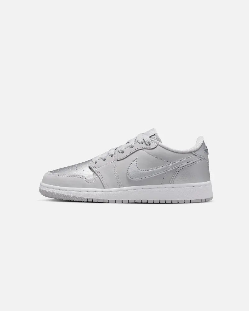 Jordan Kids' Air Jordan 1 Low Og (Gs) Neutral Grey/Metallic 1