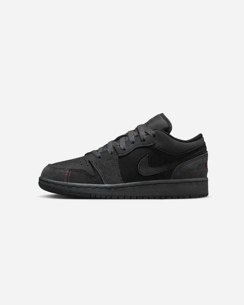 Jordan Kids' Air Jordan 1 Low Se Craft (Gs) Dark Smoke Grey/Black 1