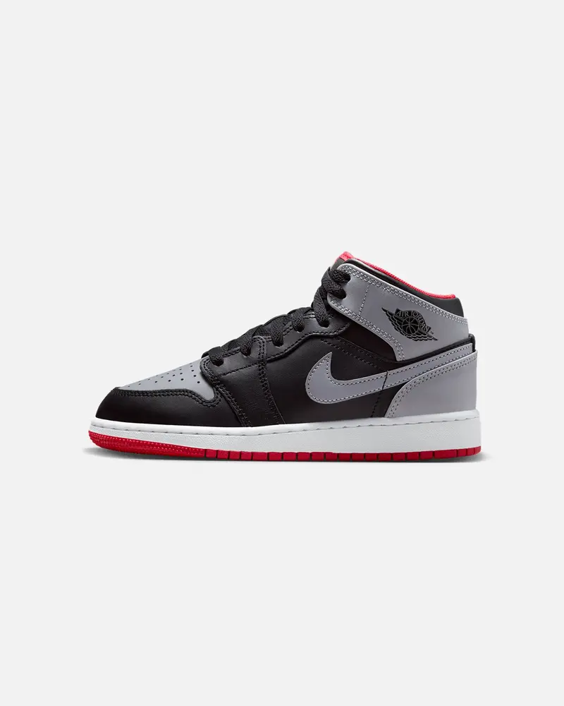 Jordan Kids' Air Jordan 1 Mid (Gs) Black/Cement Grey 1