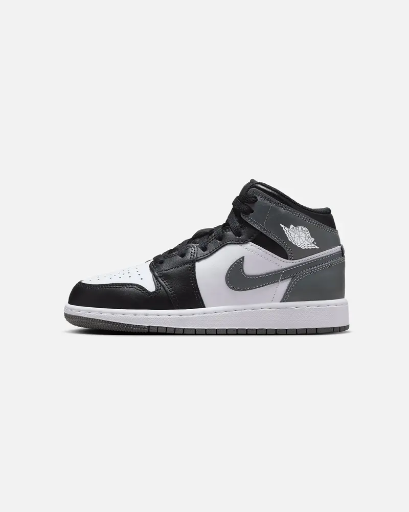 Jordan Kids' Air Jordan 1 Mid (Gs) Black/Iron Grey 1
