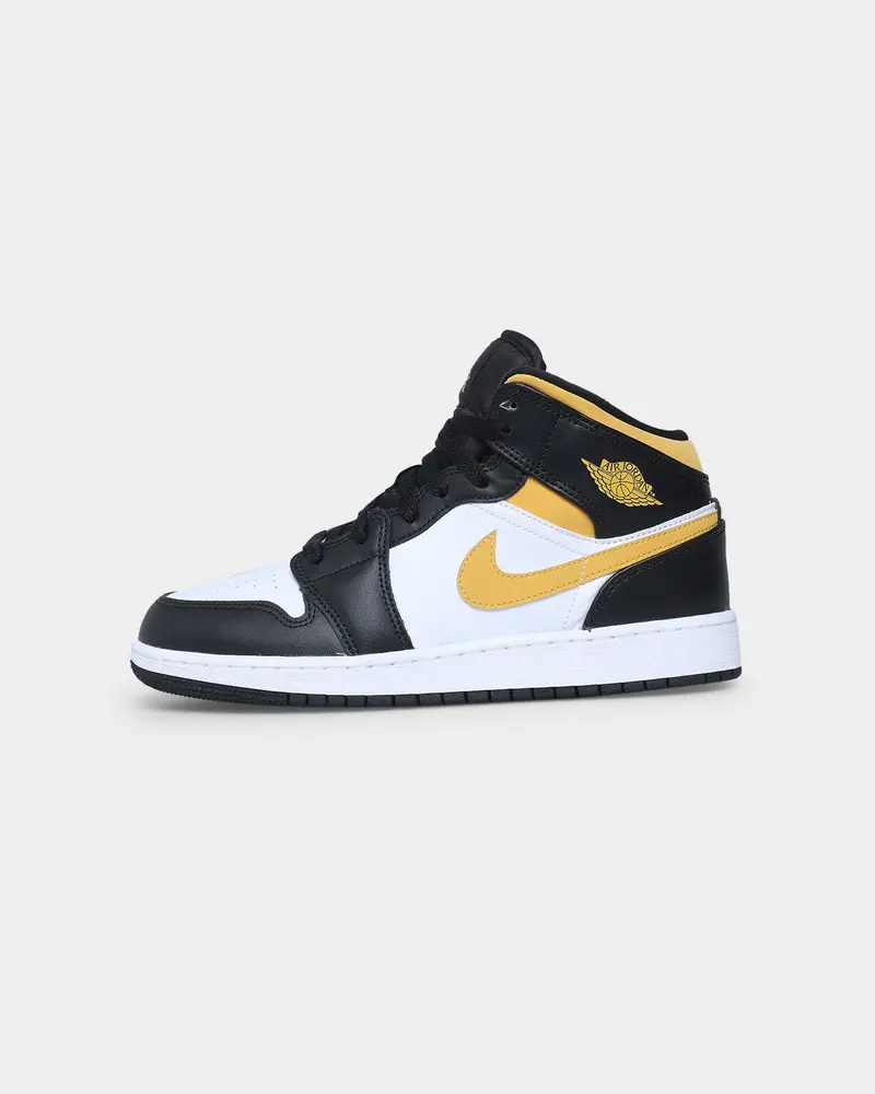 Jordan Kids' Air Jordan 1 Mid (Gs) Black/White 1