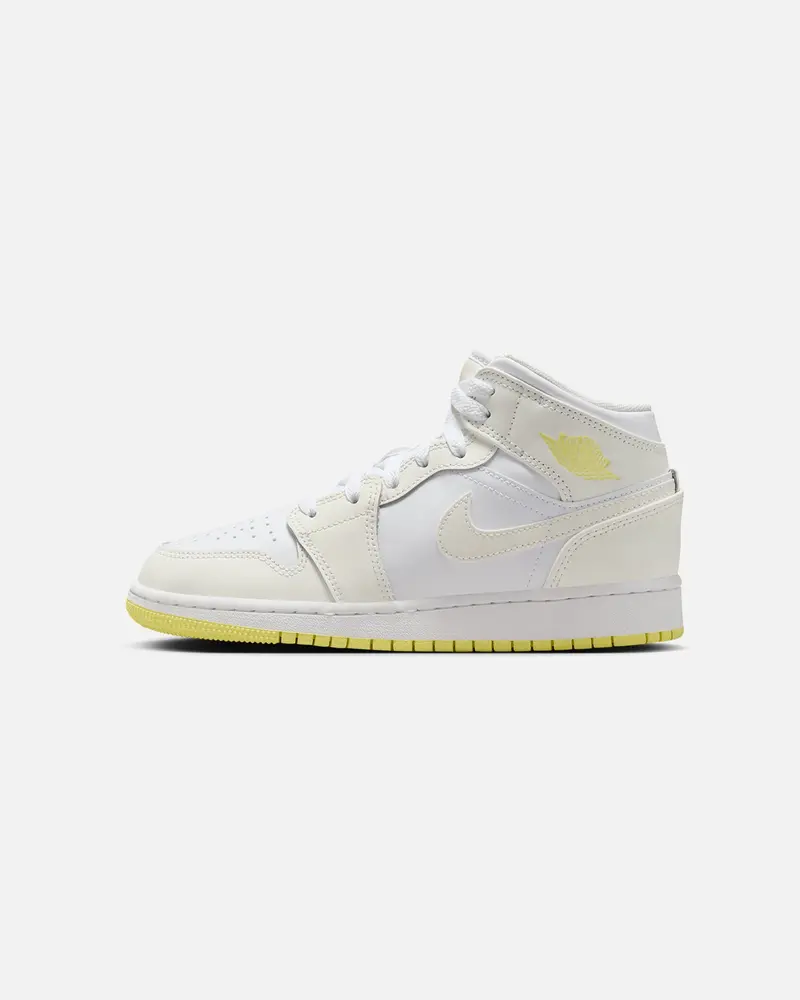 Jordan Kids' Air Jordan 1 Mid (Gs) Sail/Lt Laser Orange 1
