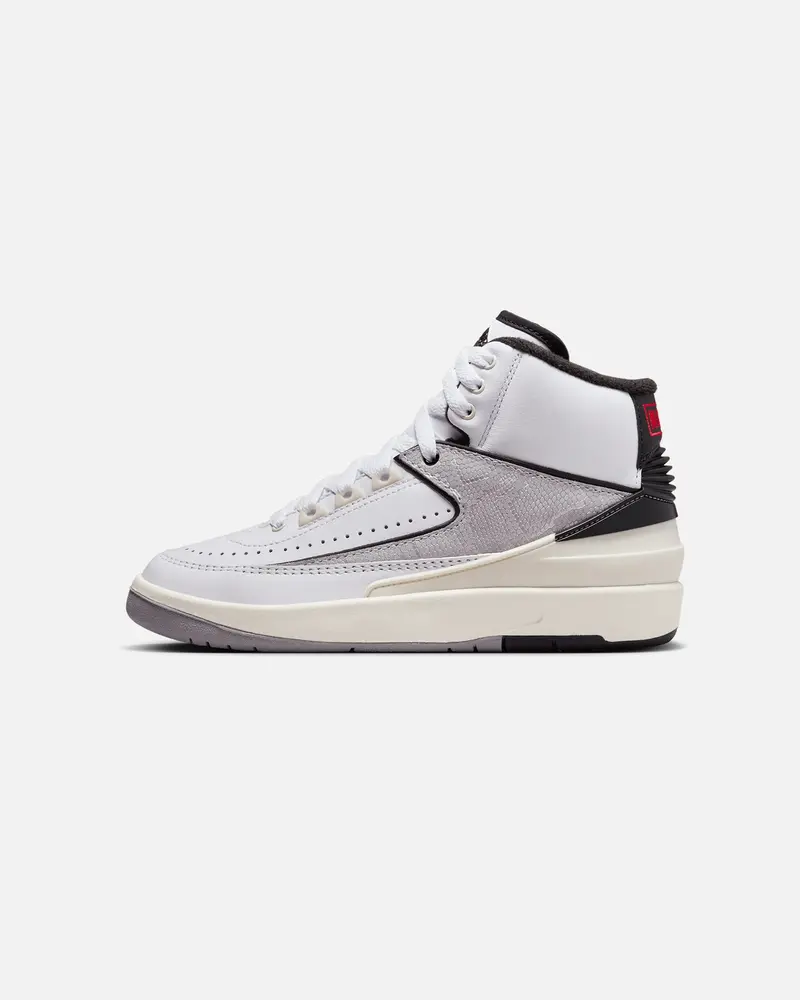 Jordan Kids' Air Jordan 2 Retro "Python" (Gs) White 1