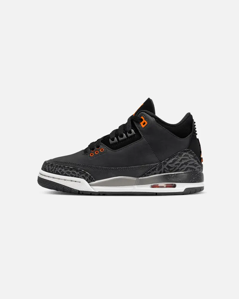 Jordan Kids' Air Jordan 3 Retro Bg "Fear" (Gs) Night Stadium/Total Orange 1