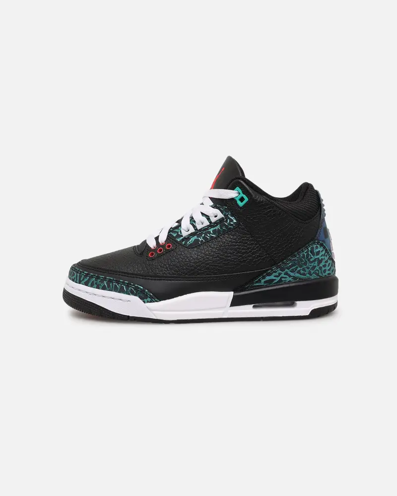 Jordan Kids' Air Jordan 3 Retro "Moto" (Gs) Black/Red 1