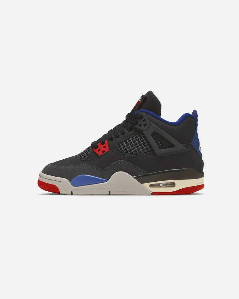 Jordan Kids' Air Jordan 4 Retro Og Remastered "Rare Air" (Gs) Black/Fire Red 1